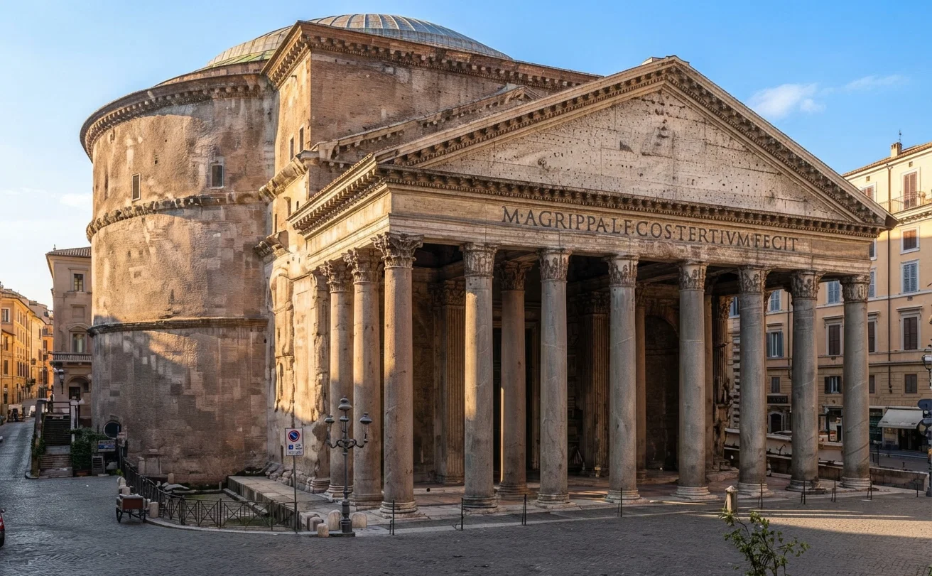 Pantheon of Agrippa, Rome.