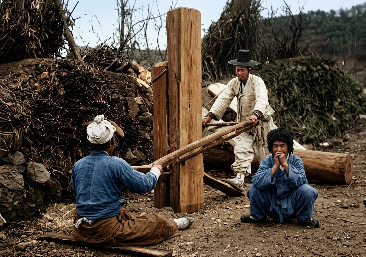 A KOREAN SAWMILL