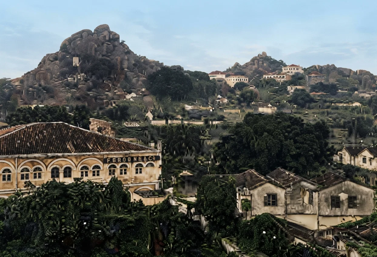 The Town of Kulangsu, Opposite Amoy, China.