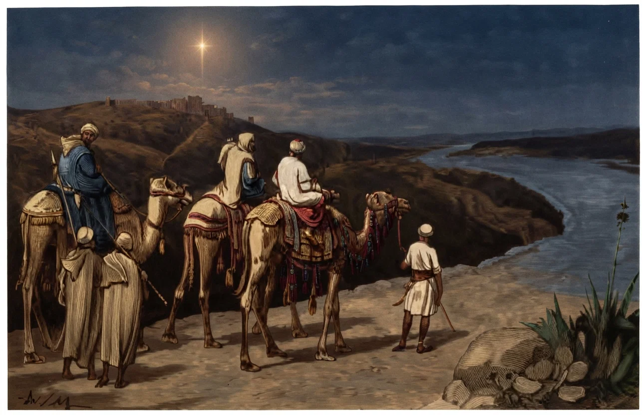 The Magi Following the Star