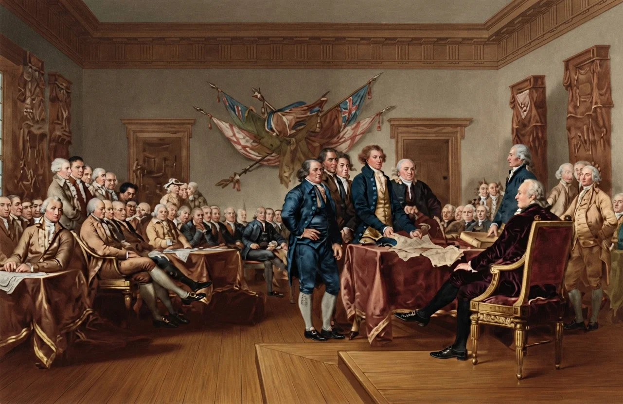 Signers of the Declaration of Independence.