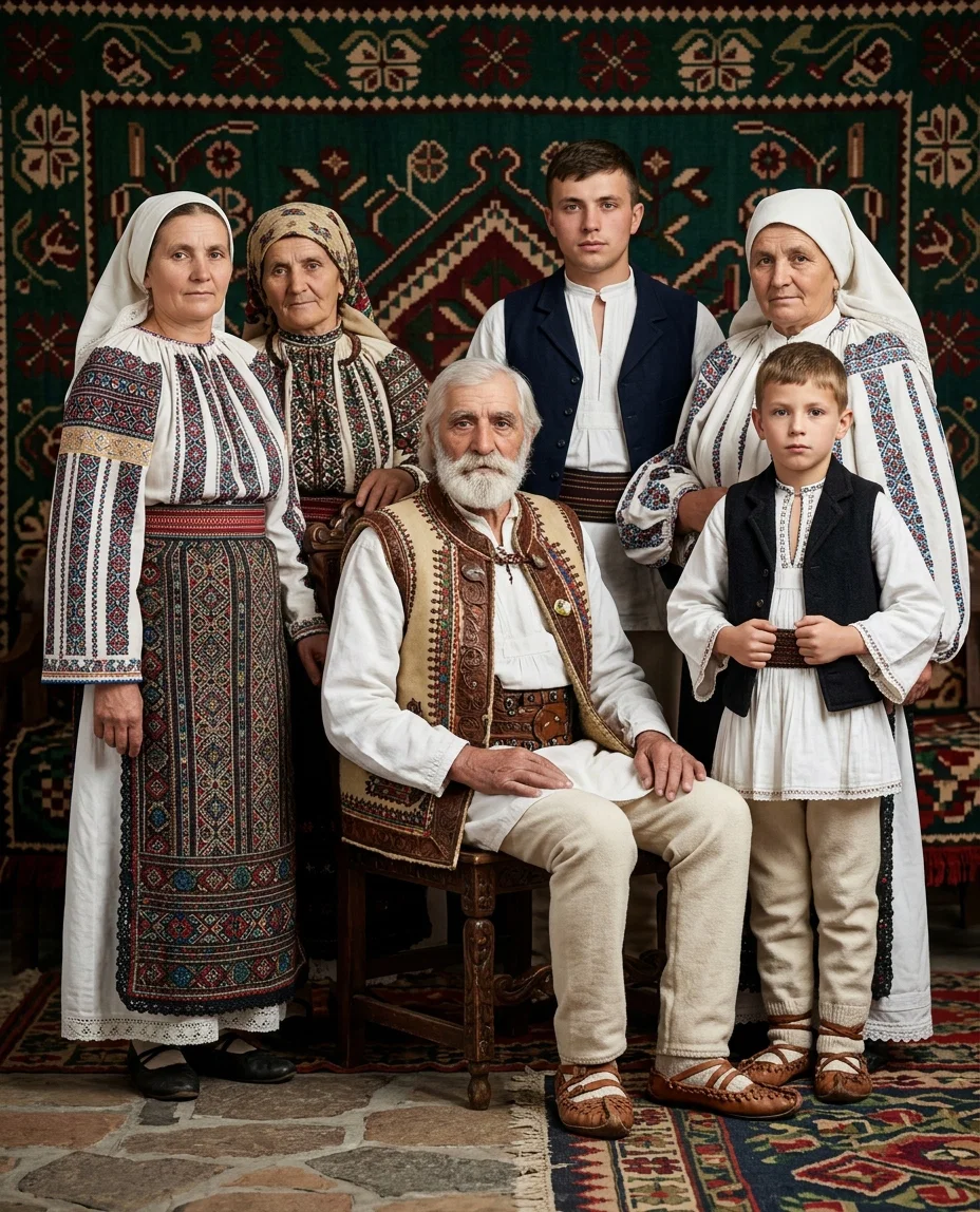 A RUMANIAN FAMILY