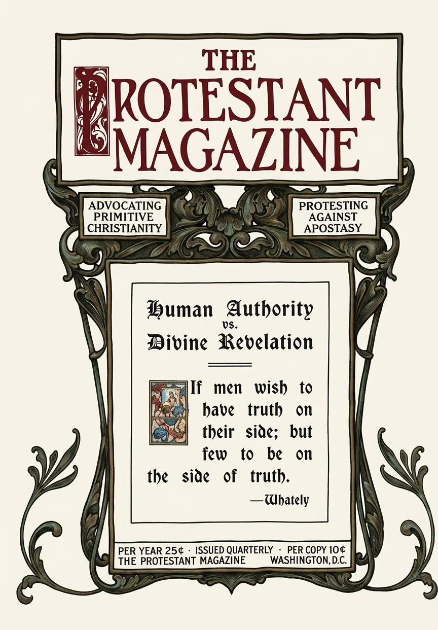 FACSIMILE OF COVER PAGE. ORIGINAL PRINTED IN TWO COLORS
