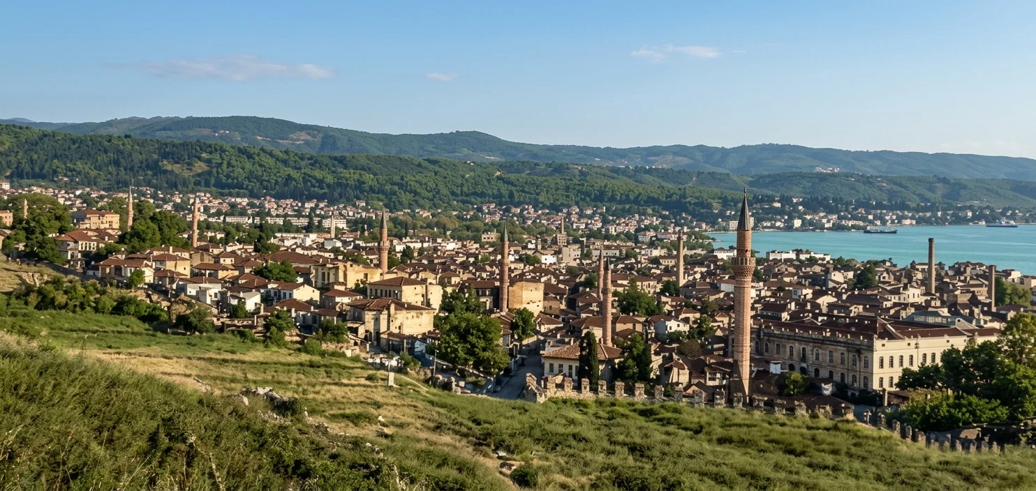 VIEW OF THESSALONICA, MACEDONIA