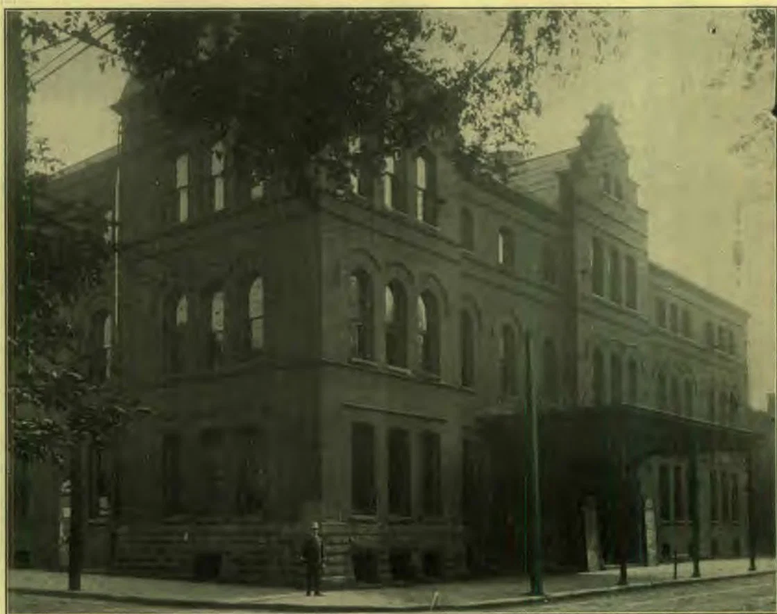 Convention Hall, Buffalo, where the Federation Meeting was held, July 29 to Aug. 1, 1906.