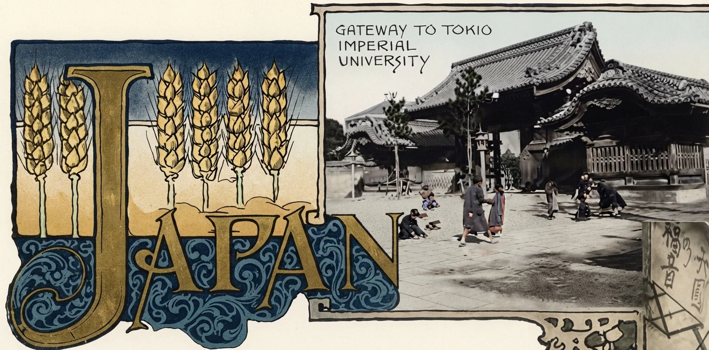 GATEWAY TO TOKIO IMPERIAL UNIVERSITY