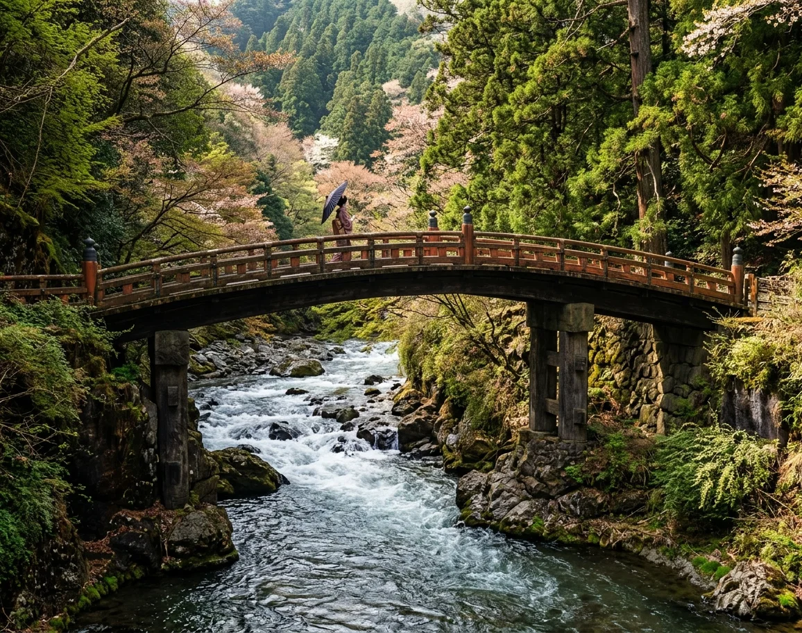 A BRIDGE IN JAPAN