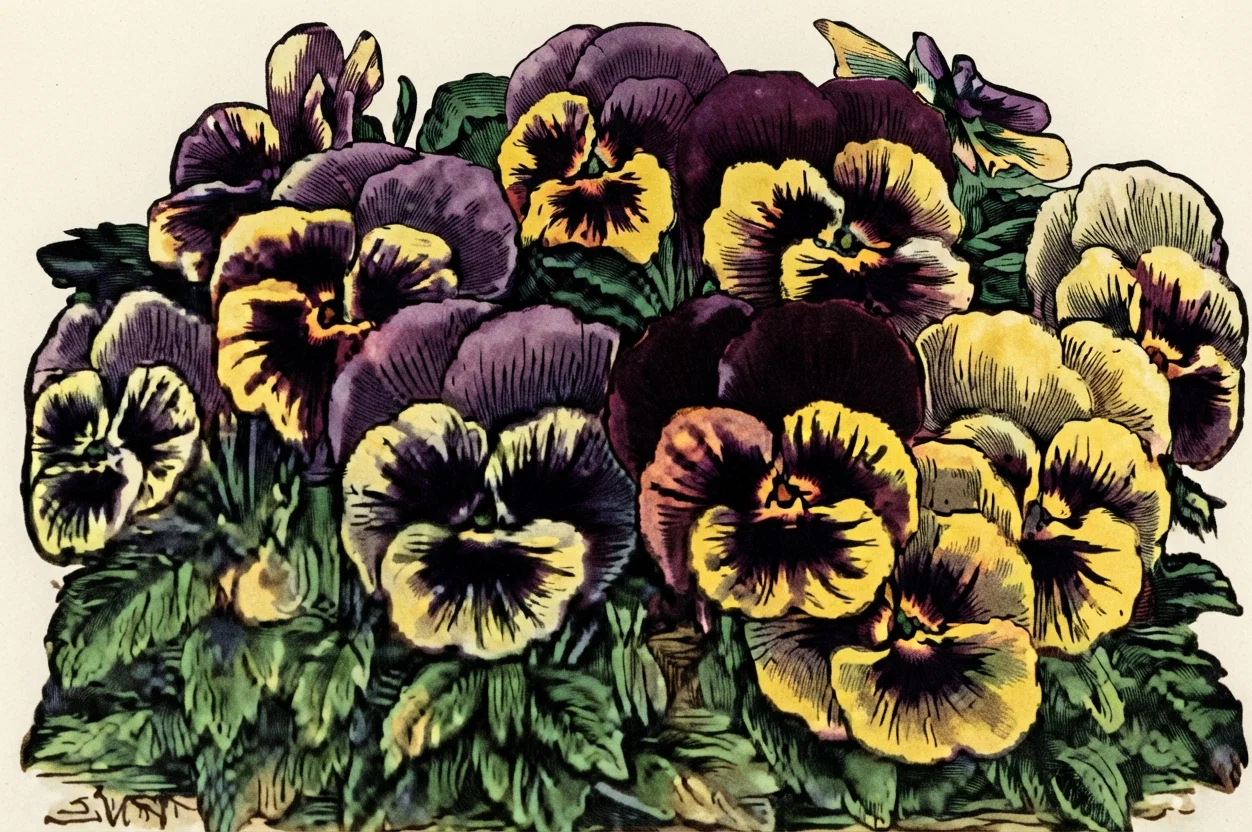 The Pansy, or Heartsease.