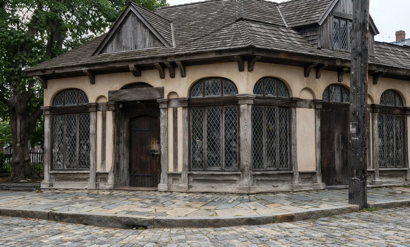 Witch House, where Roger Williams once lived, afterward used to try “witches” in