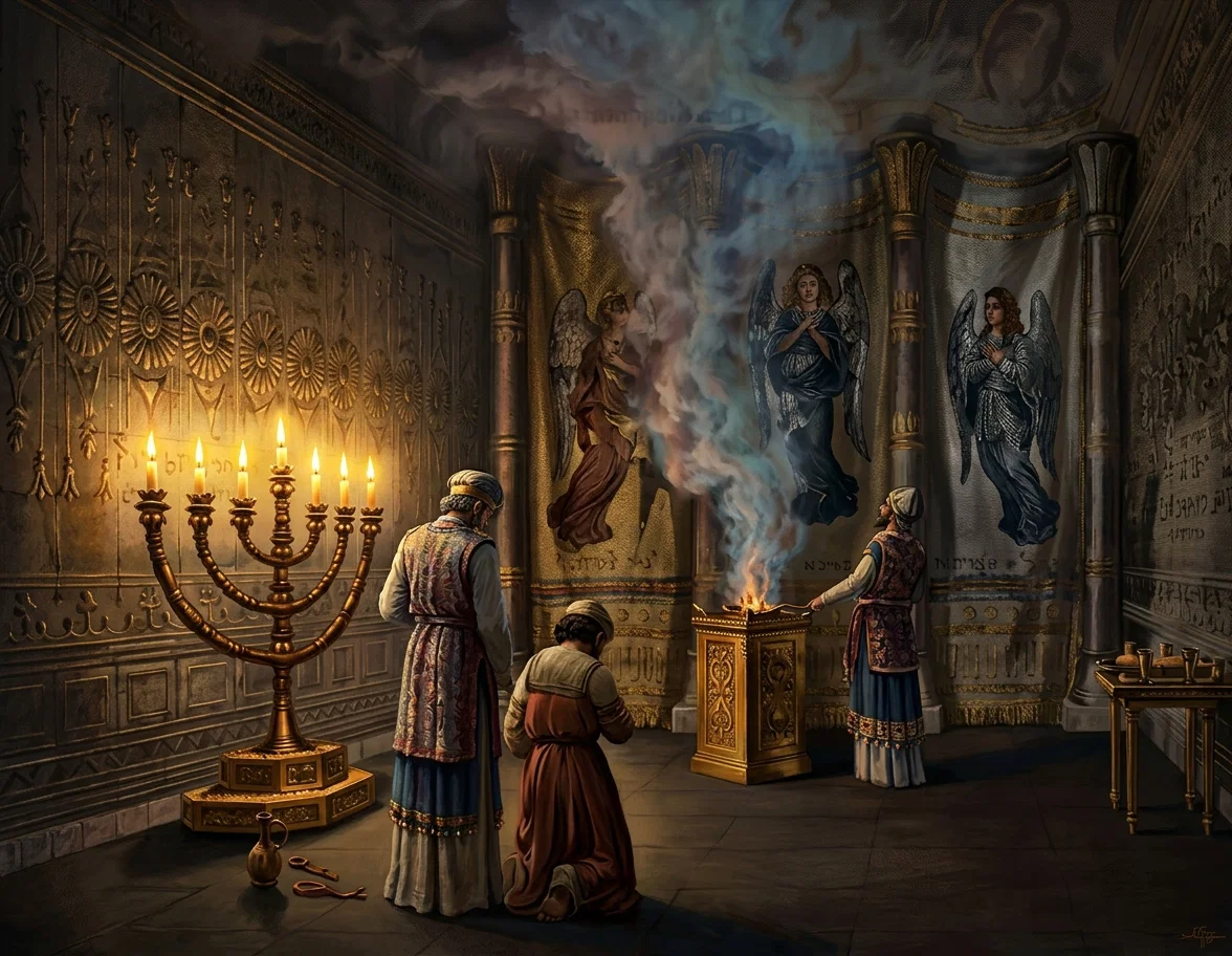 THE EARTHLY SANCTUARY, THE SHADOW OF THE HEAVENLY