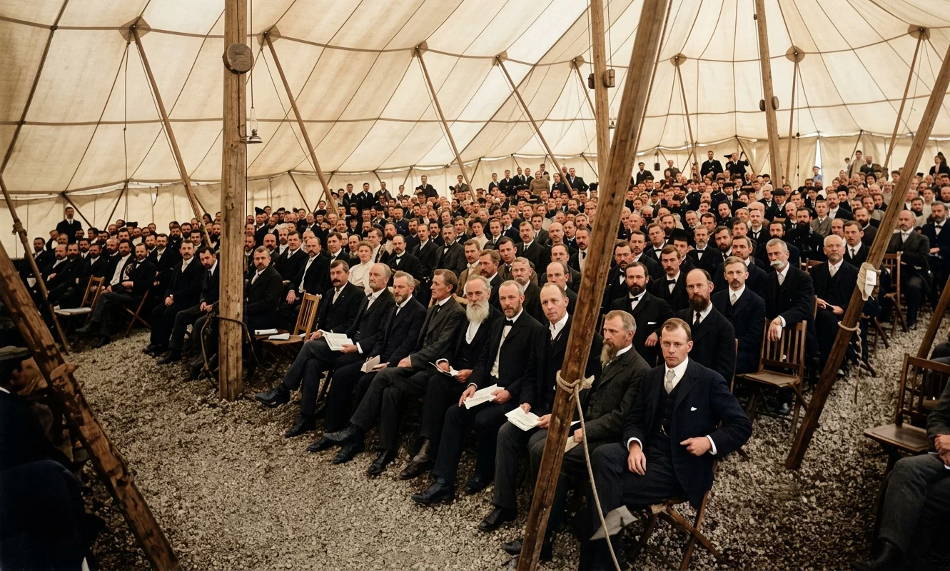 THE GENERAL CONFERENCE IN SESSION