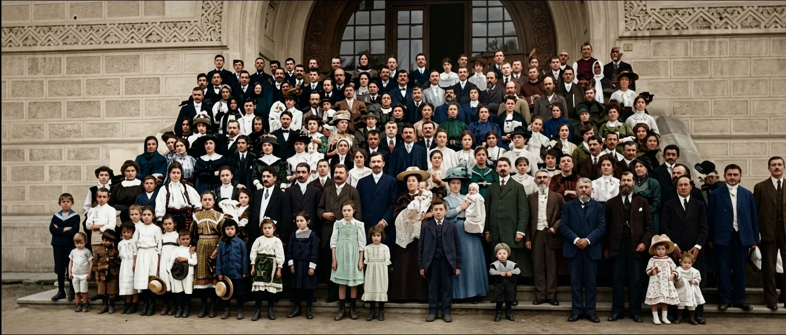 MEMBERS OF CHURCH IN BUKAREST, CAPITAL OF ROUMANIA
