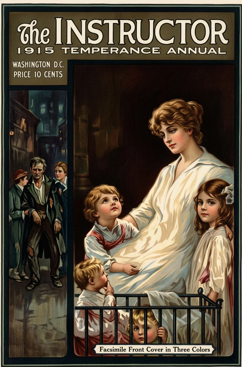 Facsimile Front Cover in Three Colors