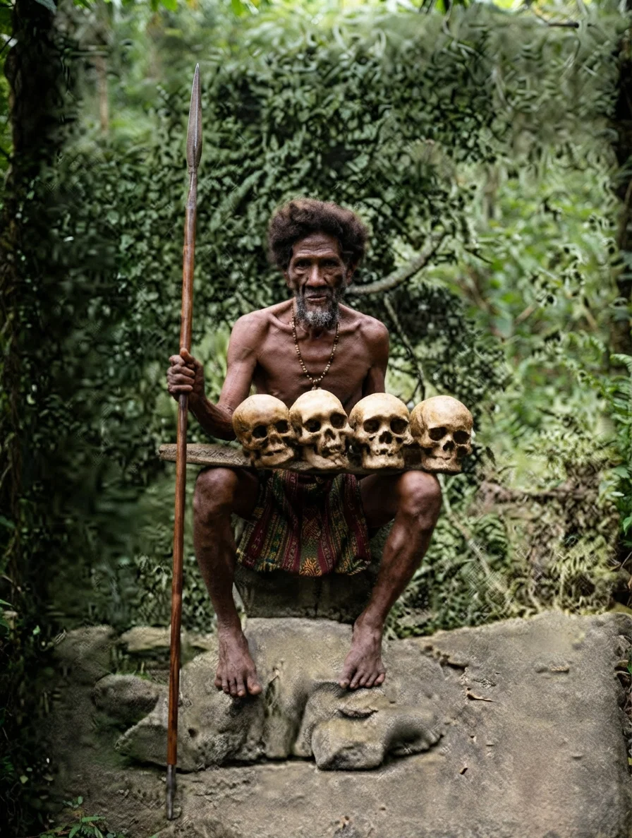 Head-Hunter, Philippines.