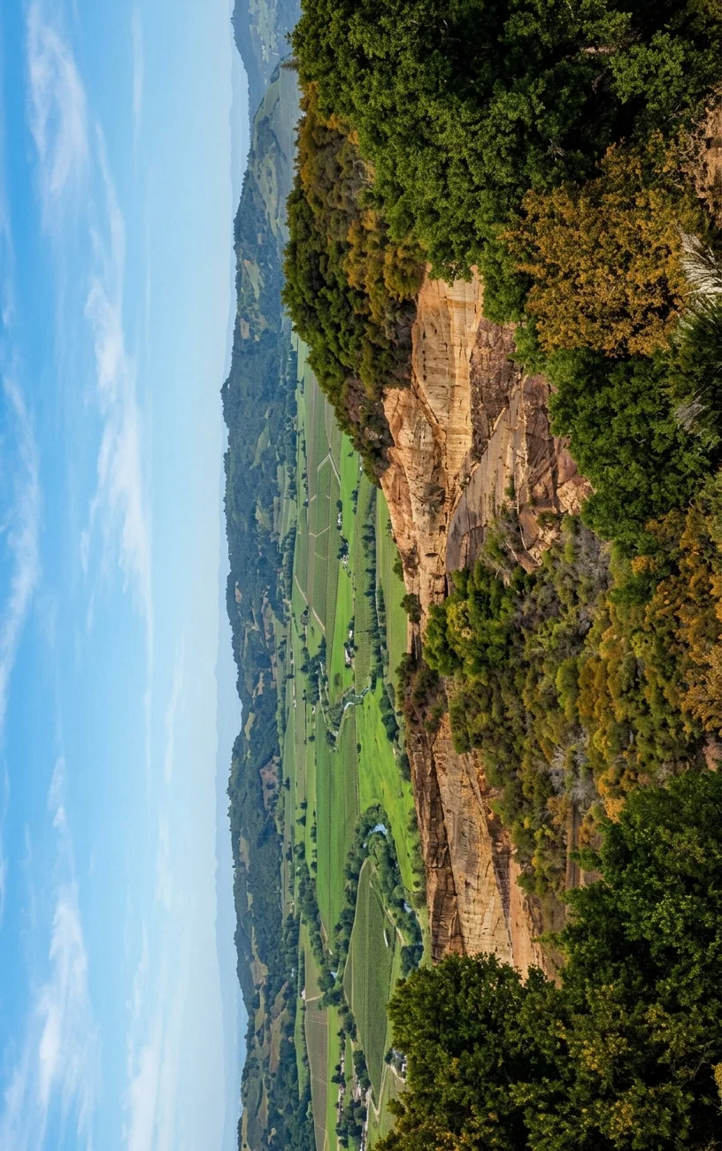 A GLIMPSE OF NAPA VALLEY, CALIFORNIA