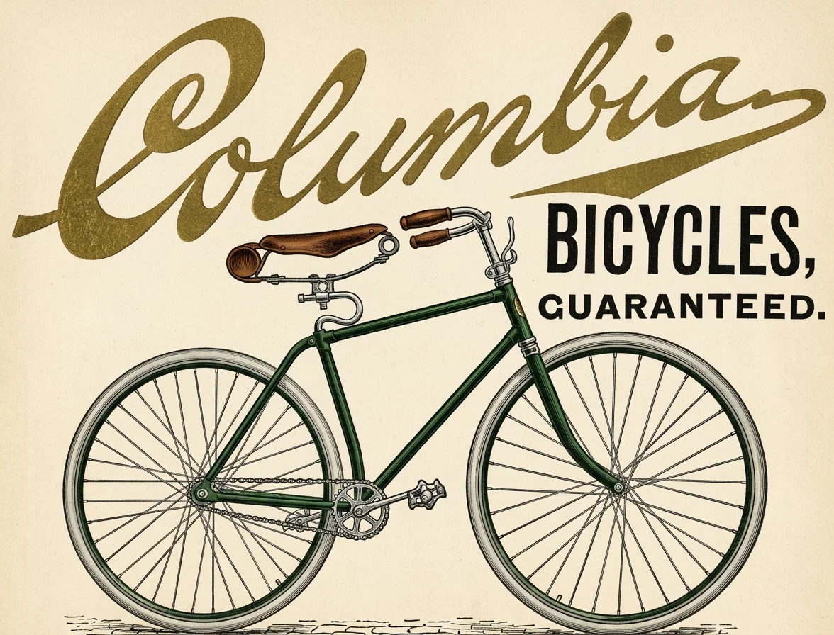 Catalogue free on application to the nearest Columbia Agent, or sent by mail for two 2-cent stamps. POPE MFG. CO., 221 Columbus Ave., Boston.