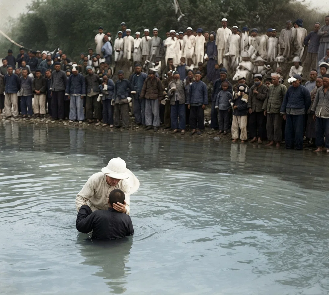 BAPTISM, GENDEA MISSION, AFRICA
