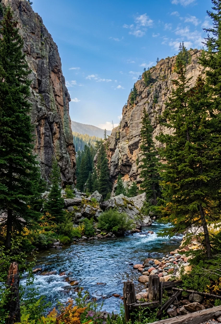 IN THE MOUNTAINS OF COLORADO