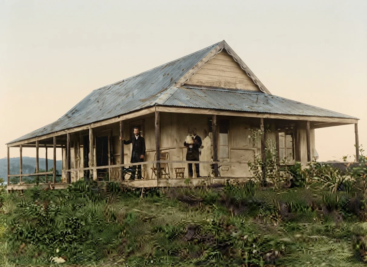 Mission House at Suva Vou, Fiji.
