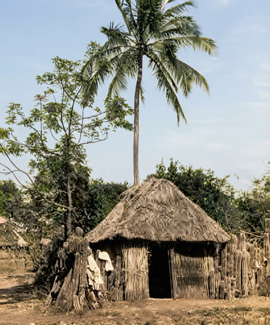 A Native Home in Central America.