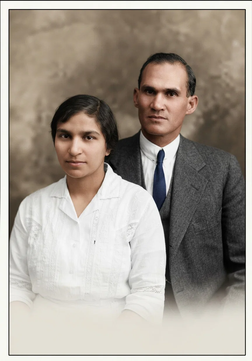 MR. AND MRS. E. WILLIAMS Who are sent on to Honduras by the Cuban Mission