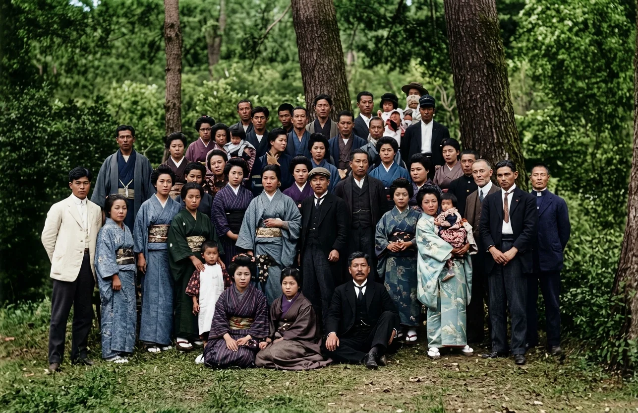 WORKERS AND BELIEVERS ATTENDING THE KOBE MEETING