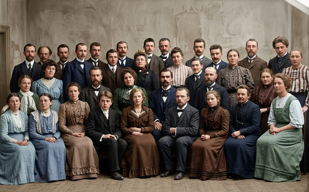 MEMBERS OF THE CANVASSERS’ CLASS IN NORWAY